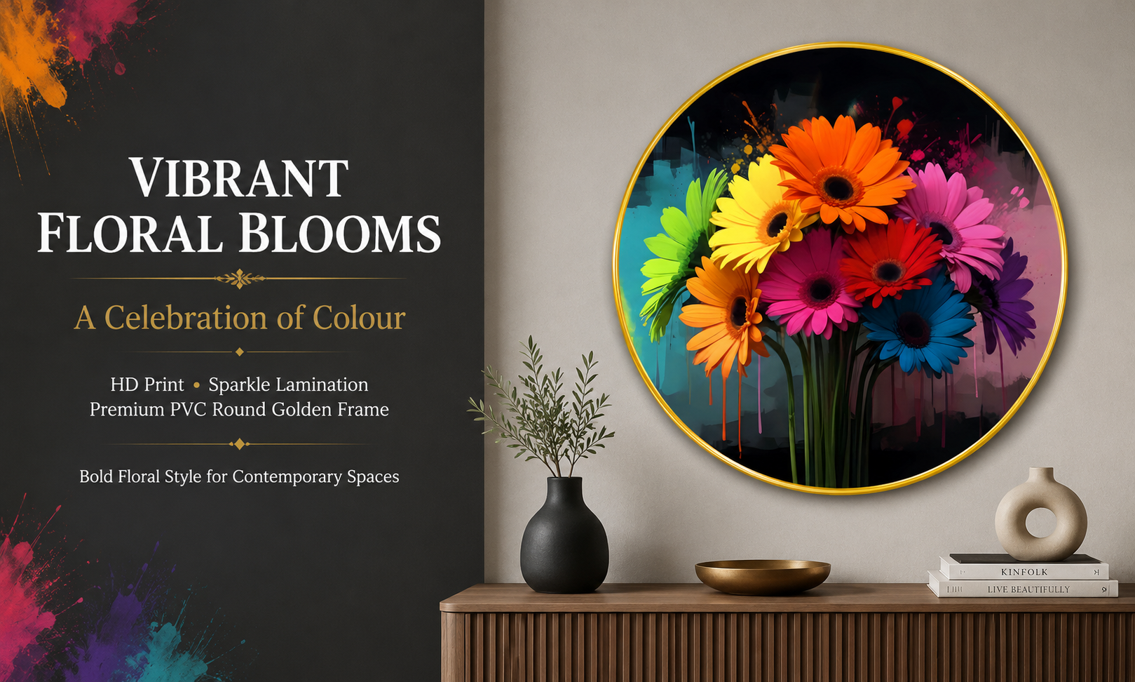 Vibrant Multicolour Gerbera Bouquet banner